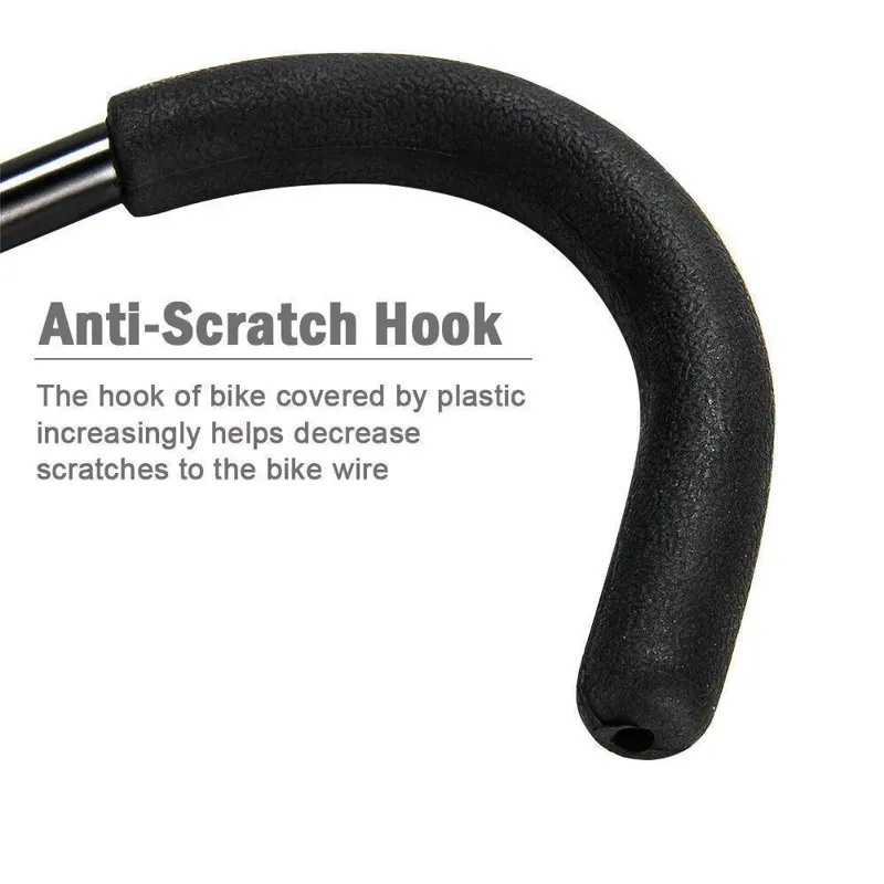 Cycleon Wall Mount Bicycle Storage Hook in Black-2